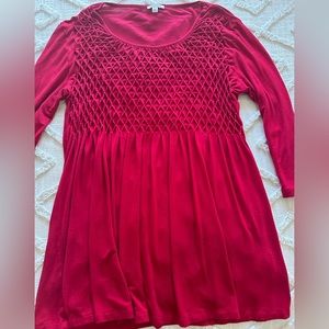 Red Top Perfect for the Holidays!